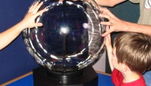 science, static ball, static electricity, science museum