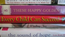 spine poetry, book spines