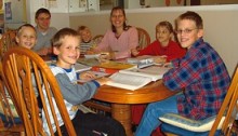 homeschool family, German homeschool